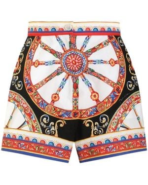 Dolce & Gabbana Short Shorts - Rojo