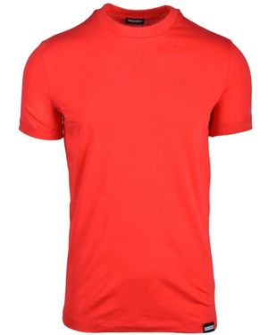 DSquared² T-Shirts - Red
