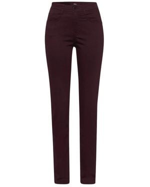 Brax Slim-Fit Trousers - Viola