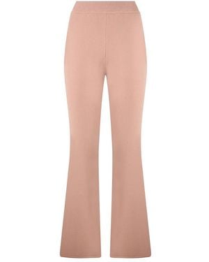 Alberta Ferretti Wide Trousers - Pink