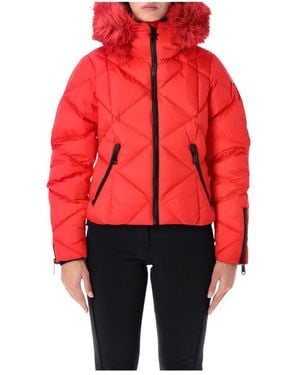 Goldbergh Fitness ,Rood ,Leer Harumi Jacket