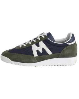 Karhu Schoenen ,Groen ,Leer Mestari Sneaker - Blauw