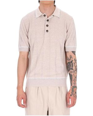 Eleventy Polo Shirts - Pink