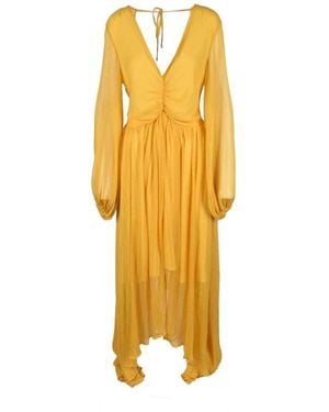 WEILI ZHENG Midi Dresses - Metallic
