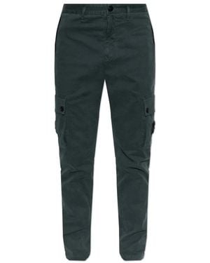 Stone Island Broeken ,Groen ,Katoen Cargo Broek