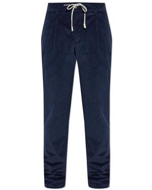 Eleventy Slim-Fit Pants - Blue
