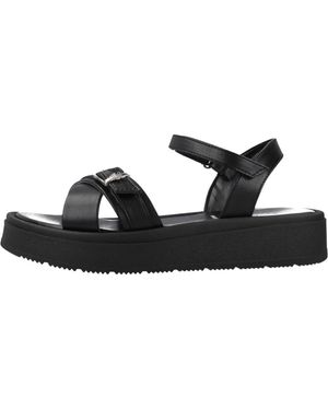 Calvin Klein Sandalia Tira Adhesiva - Schwarz