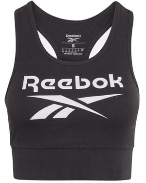 Reebok Ri Bl Cotton Bralette Sportbeha - Zwart