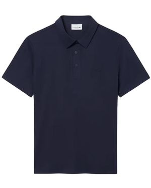 Lacoste Ademend Interlock Poloshirt - Blauw
