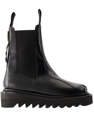 Toga Chelsea Boots - Black