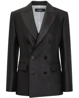 DSquared² Tuxedo Blazer - Zwart