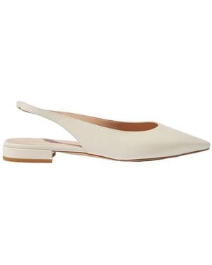 SCAROSSO Ballerina Shoes - White