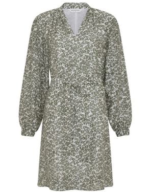 Moss Copenhagen Seraphina V Dress Aop - Grijs