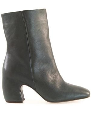 Cortana Heeled Boots - Grey
