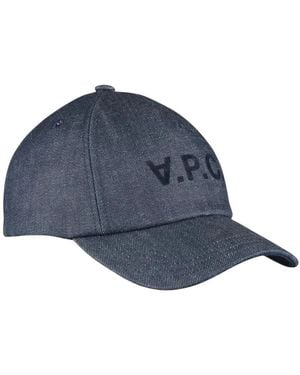 A.P.C. Caps - Blue