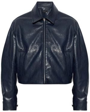 Rag & Bone Jassen ,Blauw ,Polyester Gekraagde Jas
