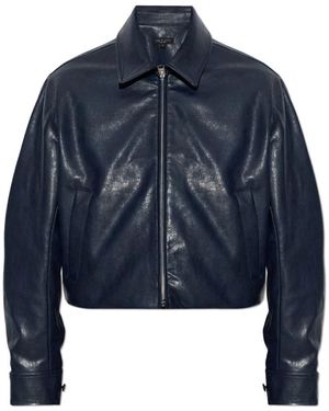 Rag & Bone Jassen ,Blauw ,Polyester Gekraagde Jas