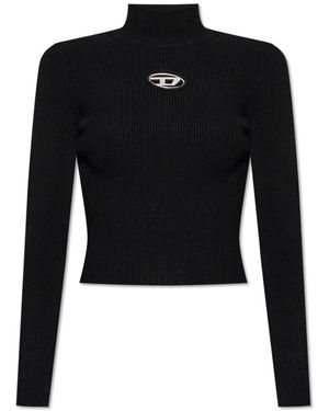 DIESEL Turtleneck m-valari-tn - Schwarz