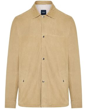 Barba Napoli Leather Jackets - Natural