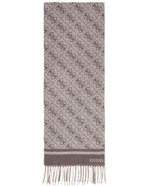 Guess Beiger Milano Schal - Braun