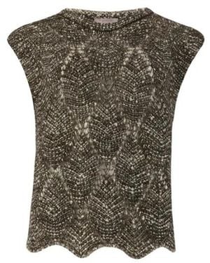 D.exterior Maglia Modello Gilet - Grün