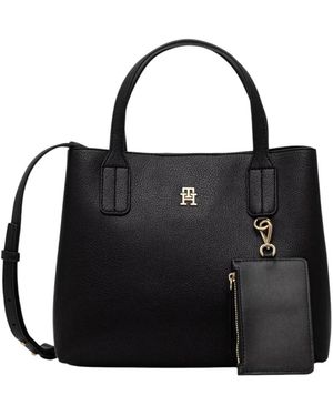 Tommy Hilfiger Icon Mini Satchel - Zwart