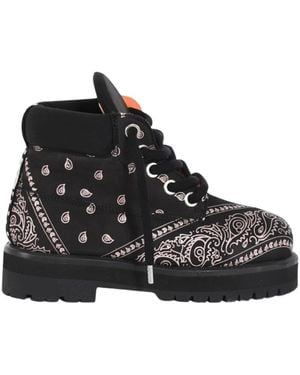 PDF Lace-Up Boots - Negro