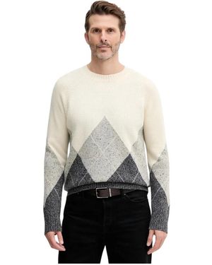 Benetton Rundhals-Strickware - Grau