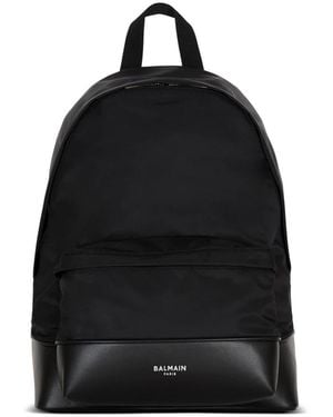 Balmain Backpacks - Negro