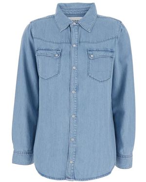 Ba&sh Denim Shirts - Azul