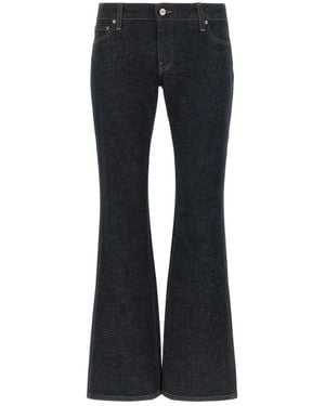 KHAITE Jeans ,Blauw ,Katoen Conforti Jean - Zwart