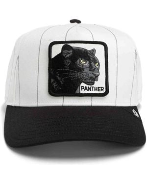 Goorin Bros Pinstripe Panther Cap - Zwart