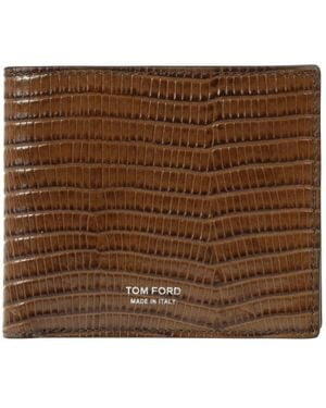 Tom Ford Wallets & Cardholders - Marrone