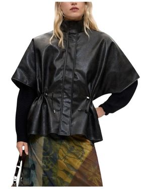 Desigual Poncho Richmond - Schwarz