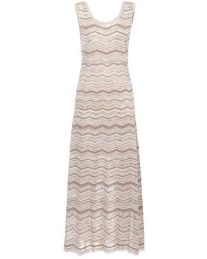 D.exterior Degrade Kleid - Grau