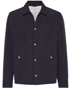Brunello Cucinelli Light Jackets - Blue