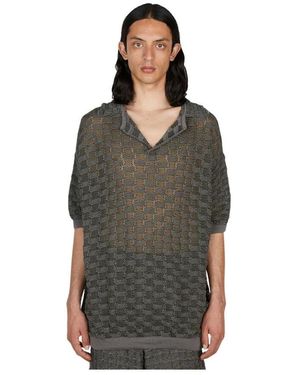 Isa Boulder Oversized Tops - Grau