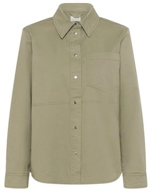 Part Two Overhemden ,Groen ,Shirts