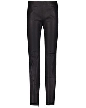 Givenchy Leather Trousers - Black