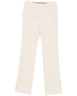 Max Mara Straight Trousers - Neutre