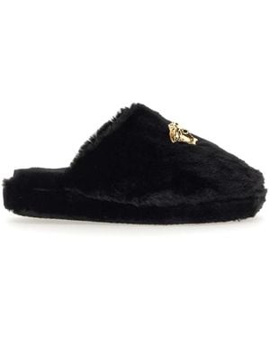 Versace Slippers - Negro