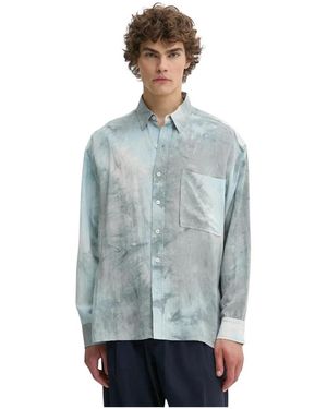 IRO Narcisse Oversize Shirt - Blau