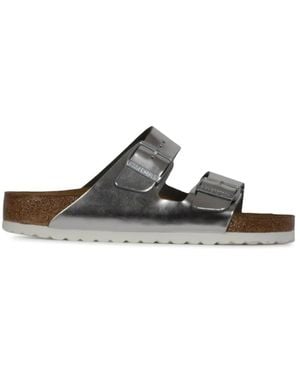Birkenstock Sliders - Brown