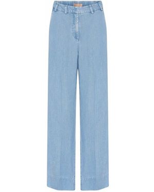 GUSTAV Wide Jeans - Azul
