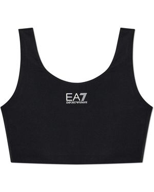 EA7 Sleeveless Training Tops - Noir