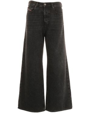 DIESEL Wide Jeans - Black
