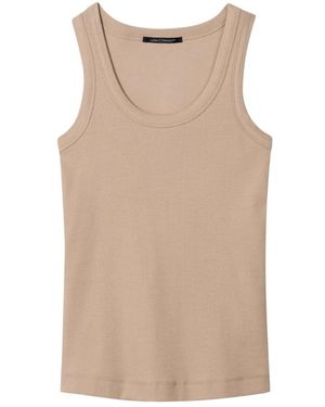 Luisa Cerano Basic Top - Naturel