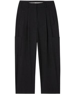 Luisa Cerano Broeken ,Zwart ,Wijde Pijpen Broek