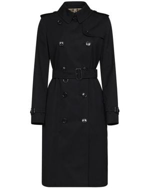 Burberry Trench Coats - Negro