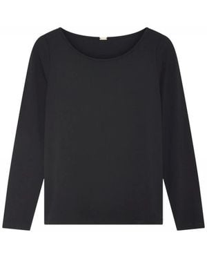 GUSTAV Tops ,Zwart ,Long Sleeve Top